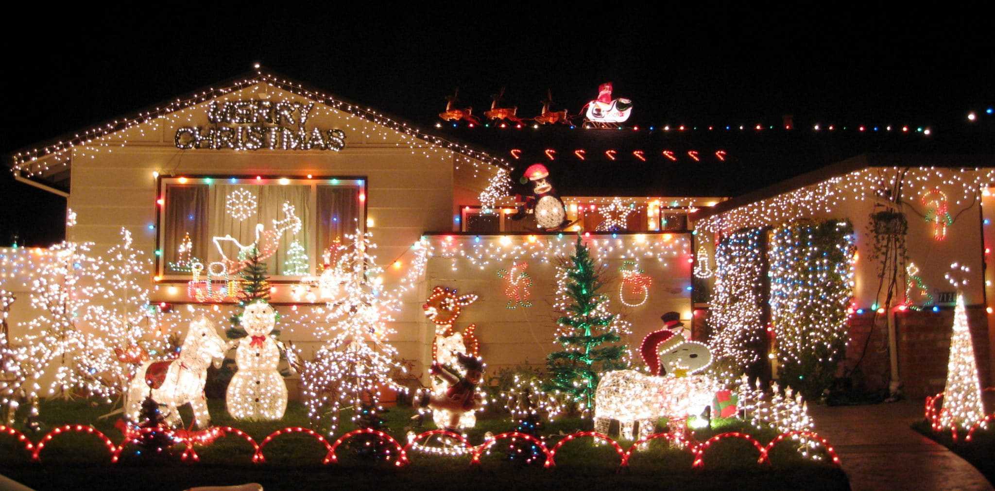 Send photos of homes decorated for the holidays