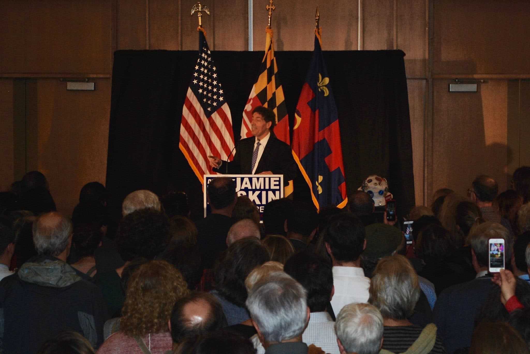 Raskin rally held in Silver Spring