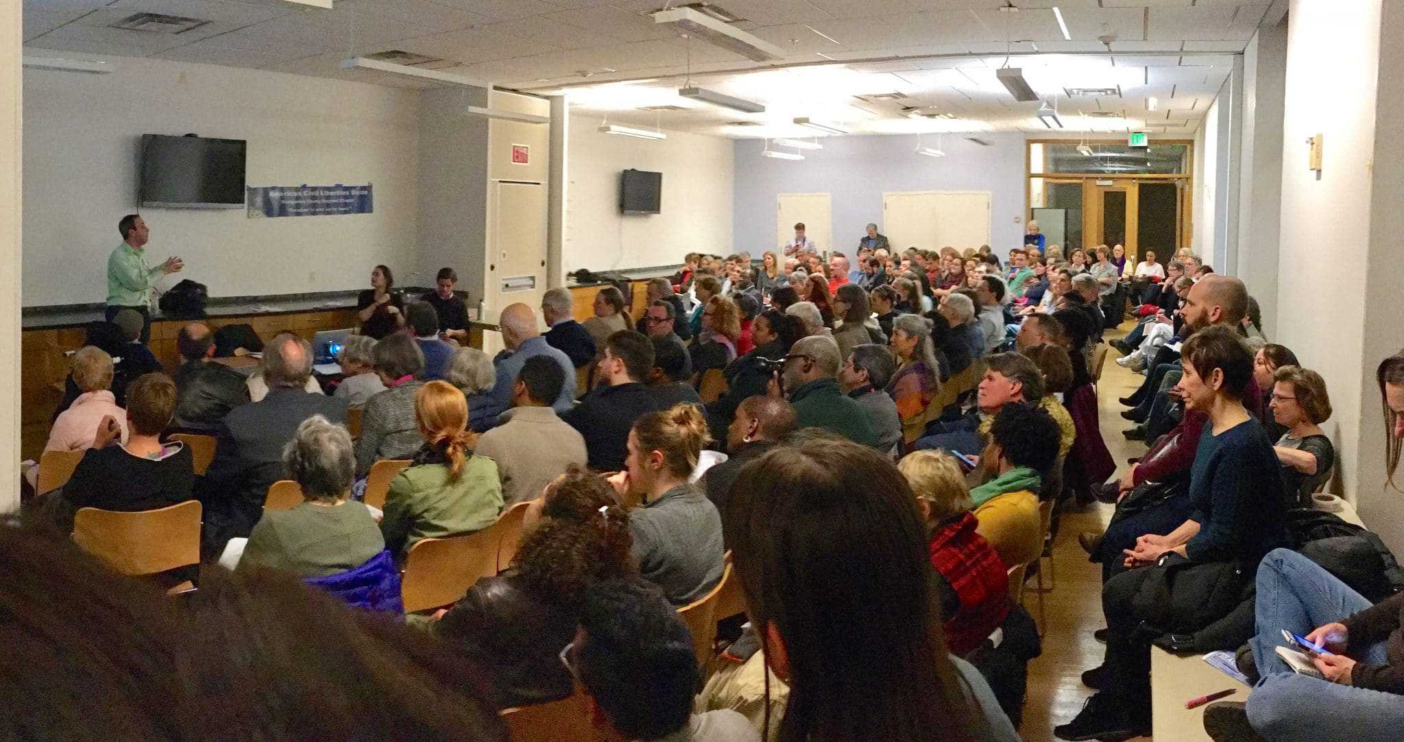 Local ACLU chapter draws large crowd