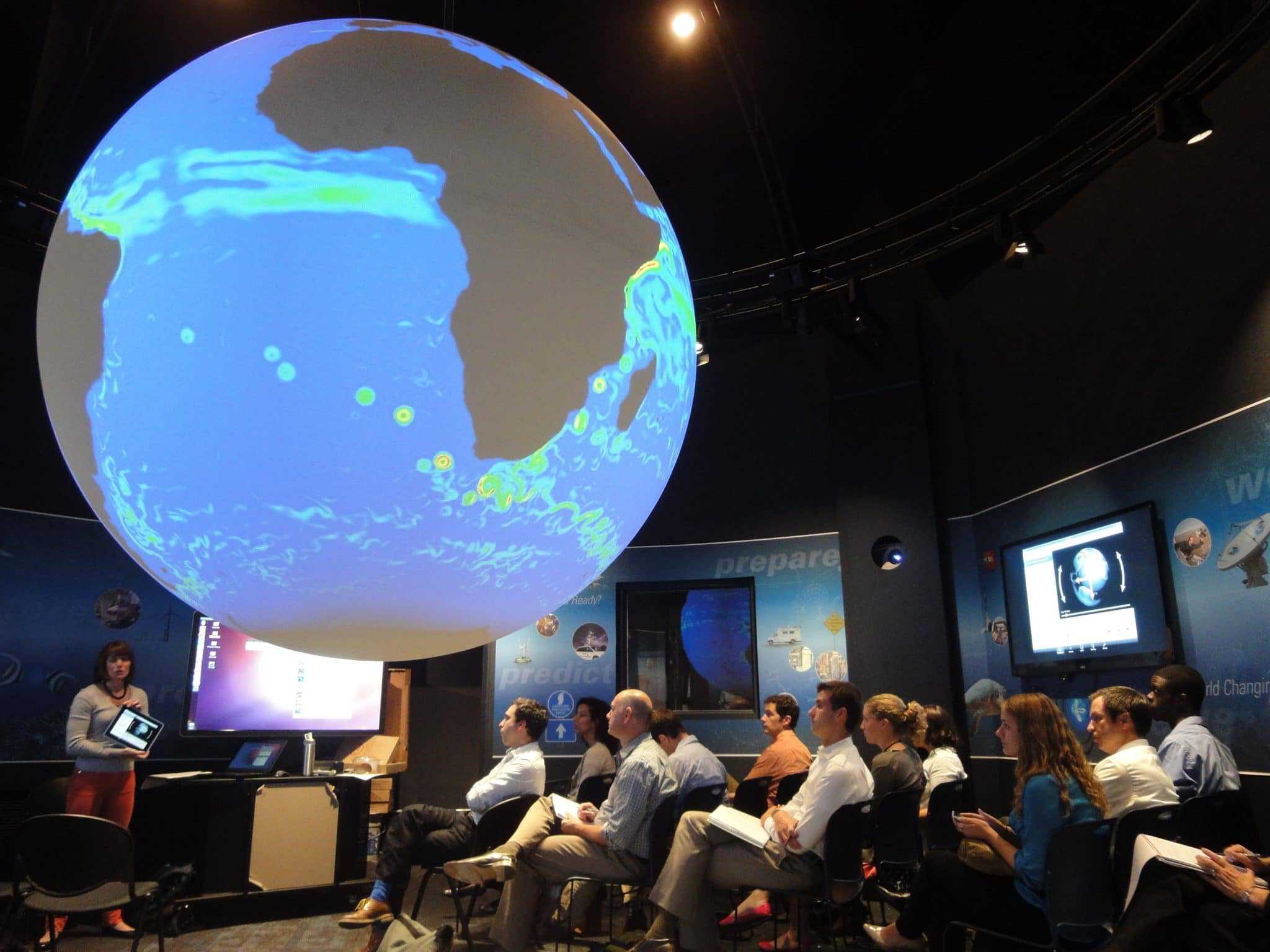 NOAA’s Science On a Sphere upgrades to 4K