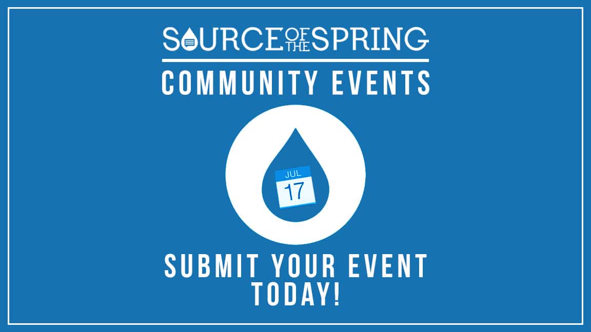 Community Events Calendar now available