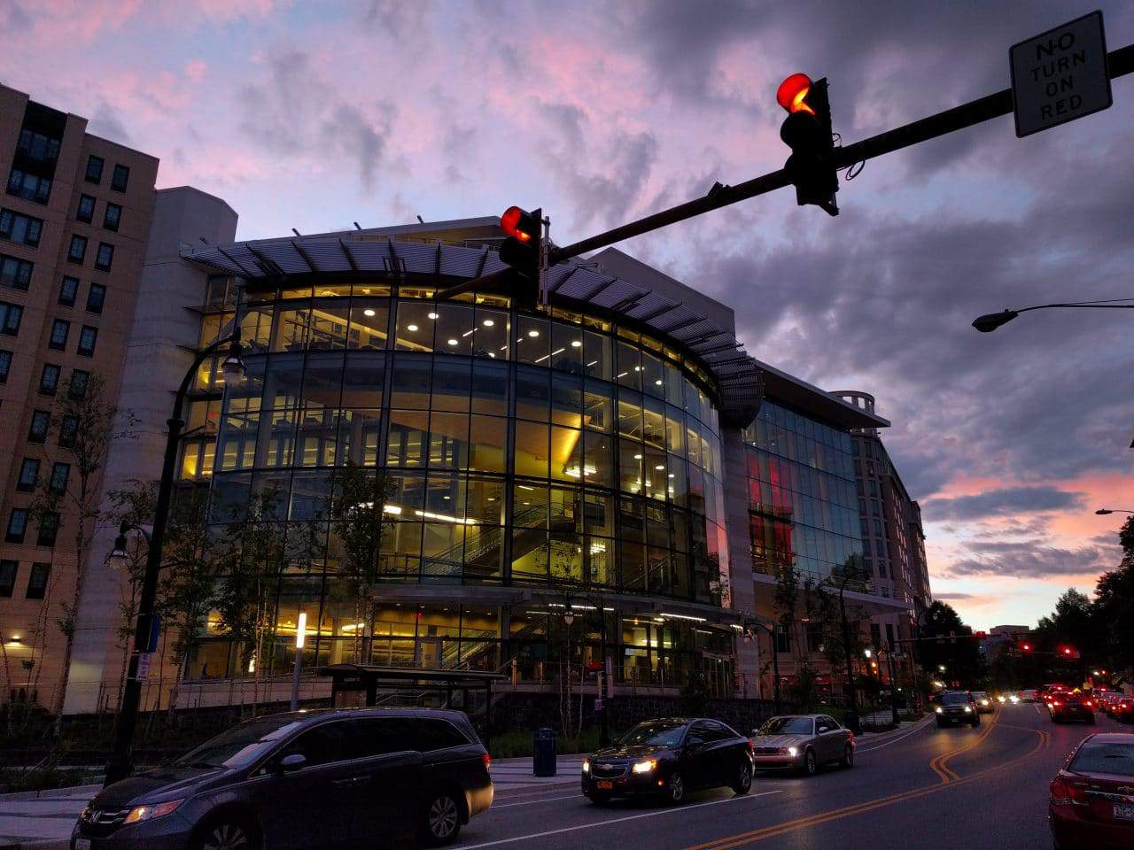 #SourceSunsets: Silver Spring Library