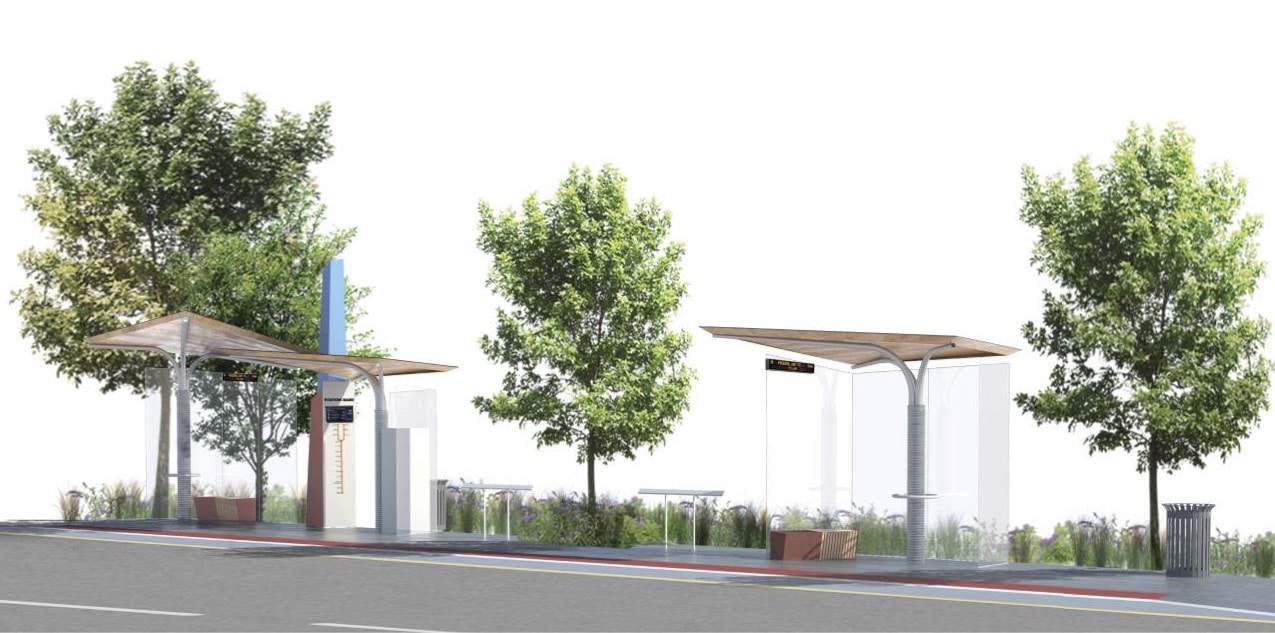Bus Rapid Transit station design report released