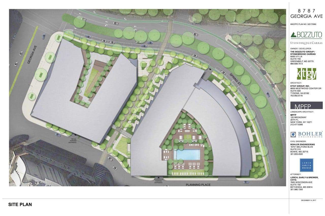 Developers Review Project Plans for 8787 Georgia Ave. With Residents