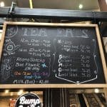 Bump 'N Grind Tea & Food Menu