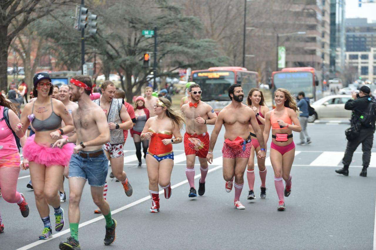 Snowmageddon turned into a blessing for first Cupid’s Undie Run
