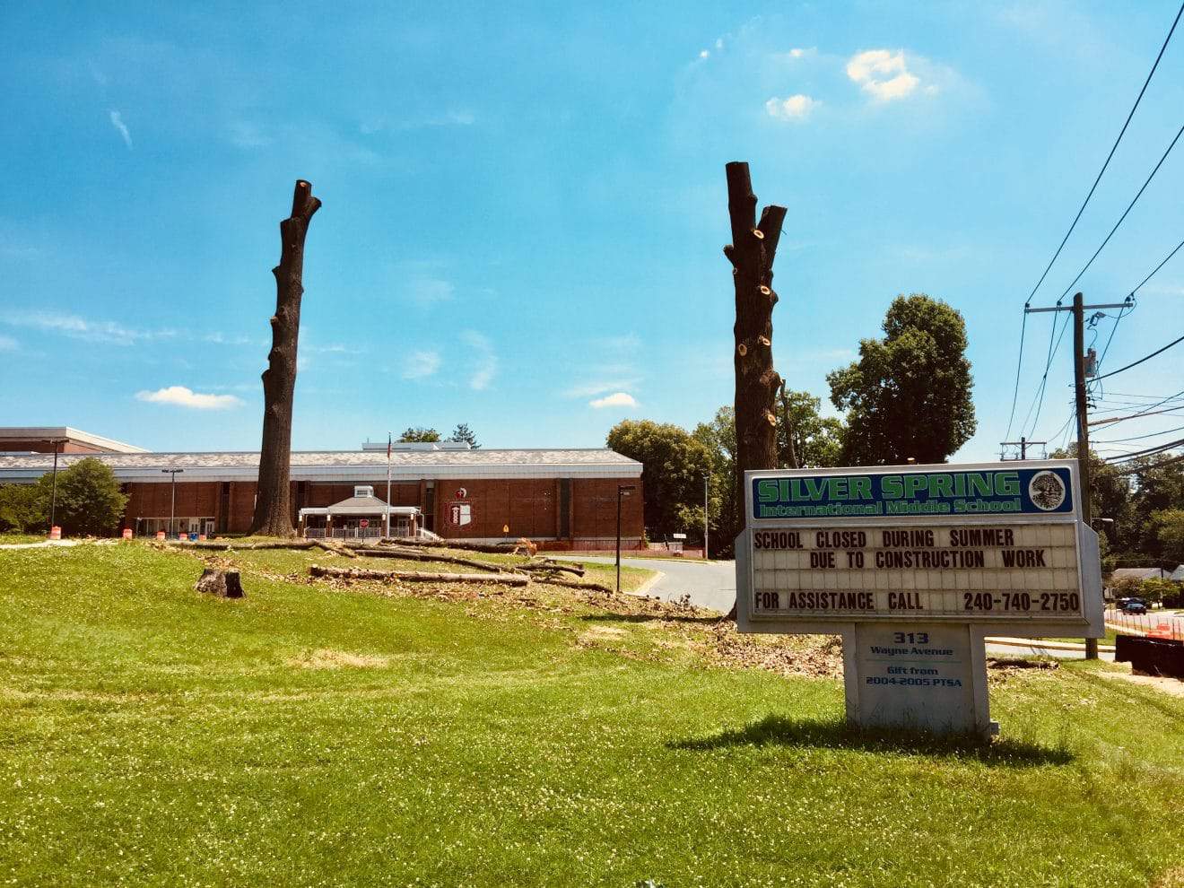Excavation Scheduled This Week for School Parking Lots