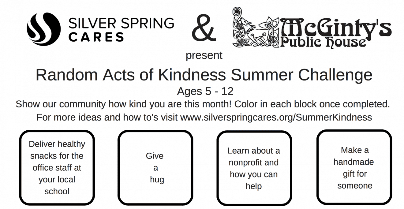Children Invited to Take Kindness Challenge This Month
