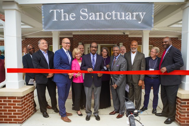 County, Church Officials Cut Ribbon on New Affordable Housing