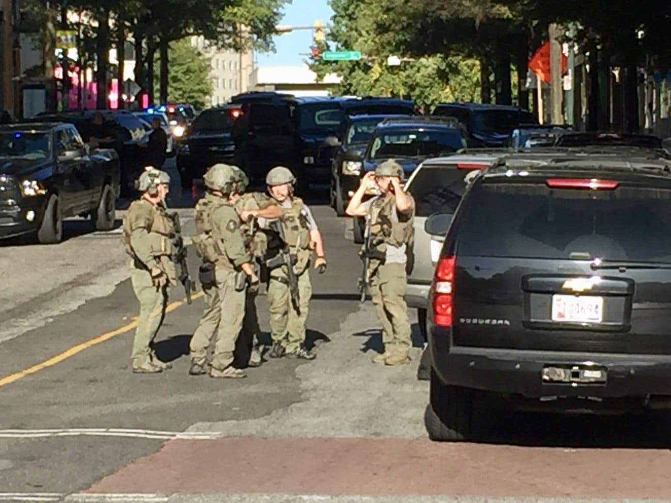 Police Officer Shot in Downtown Garage
