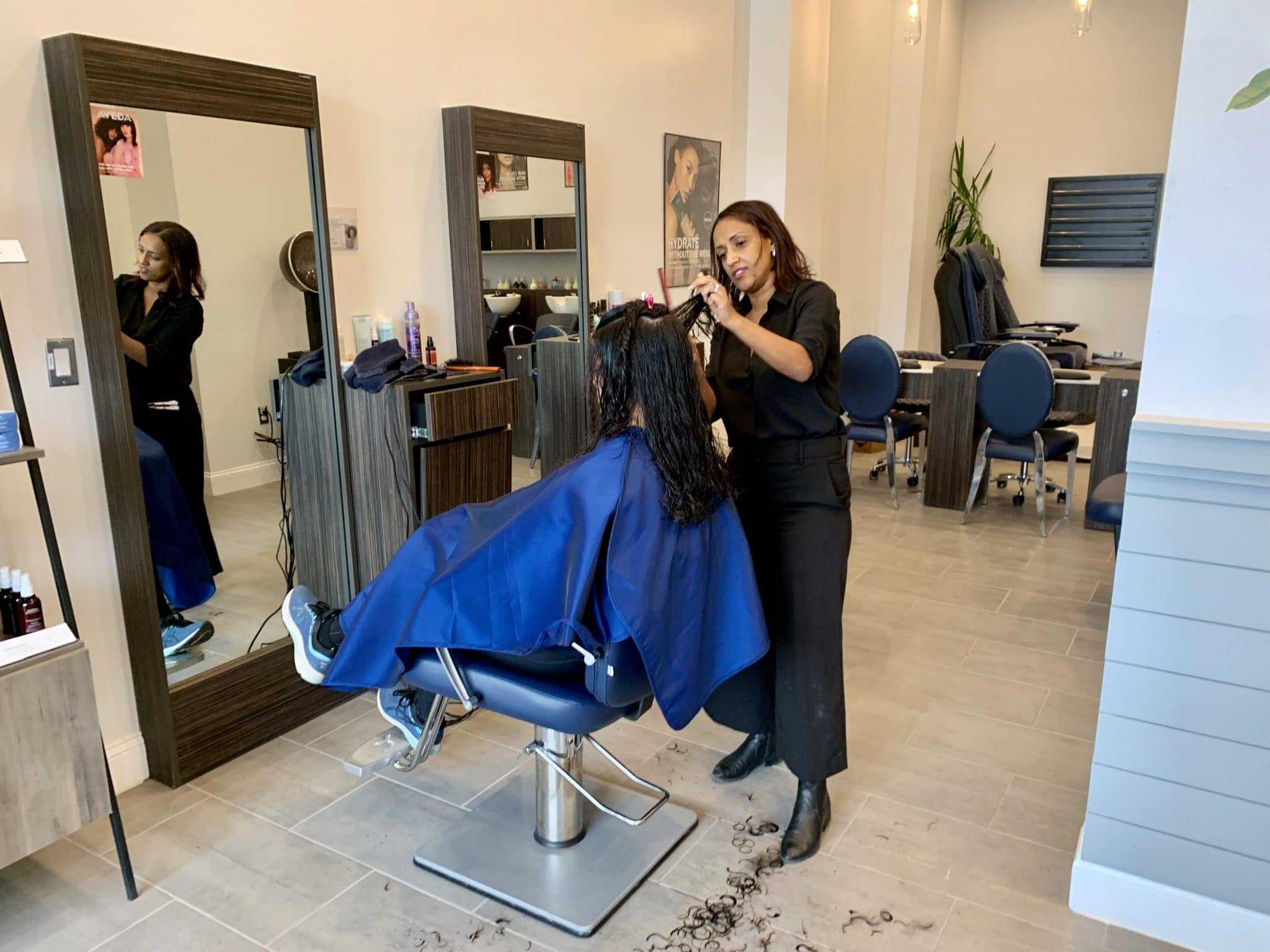 Salon Moves from Georgia Avenue to Bonifant Location
