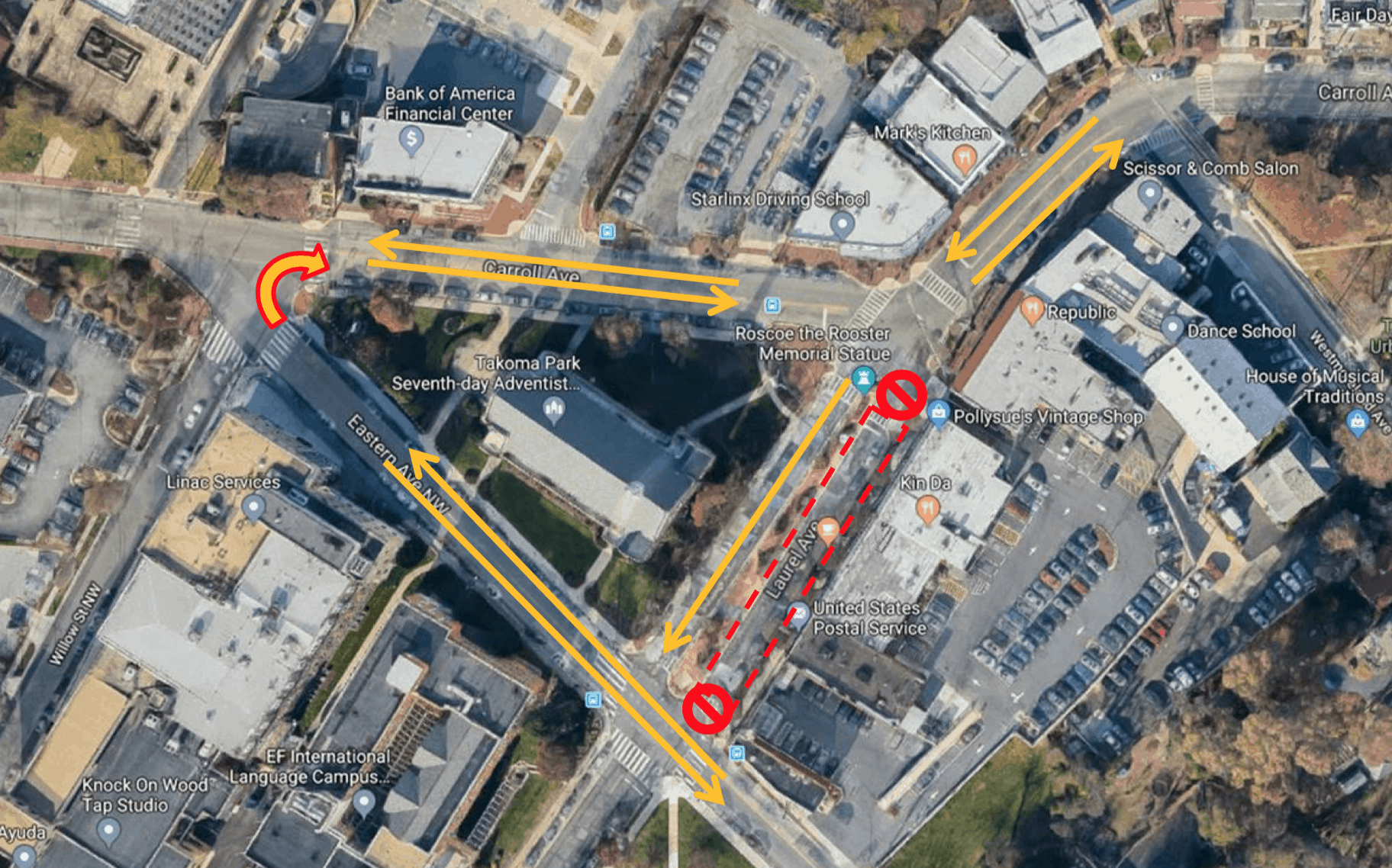 Takoma Park Avenue to Close for Outdoor Dining, Public Use