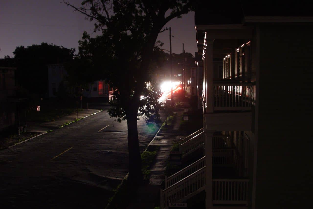 Power Outages Reported as Zeta Rains Pass Through