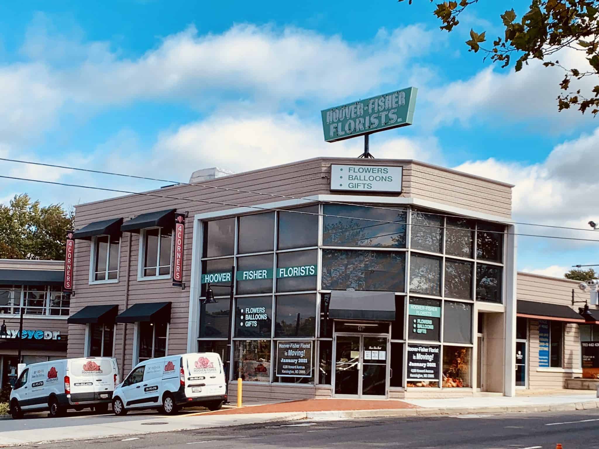 Hoover-Fisher Florists to Move from Four Corners to Kensington