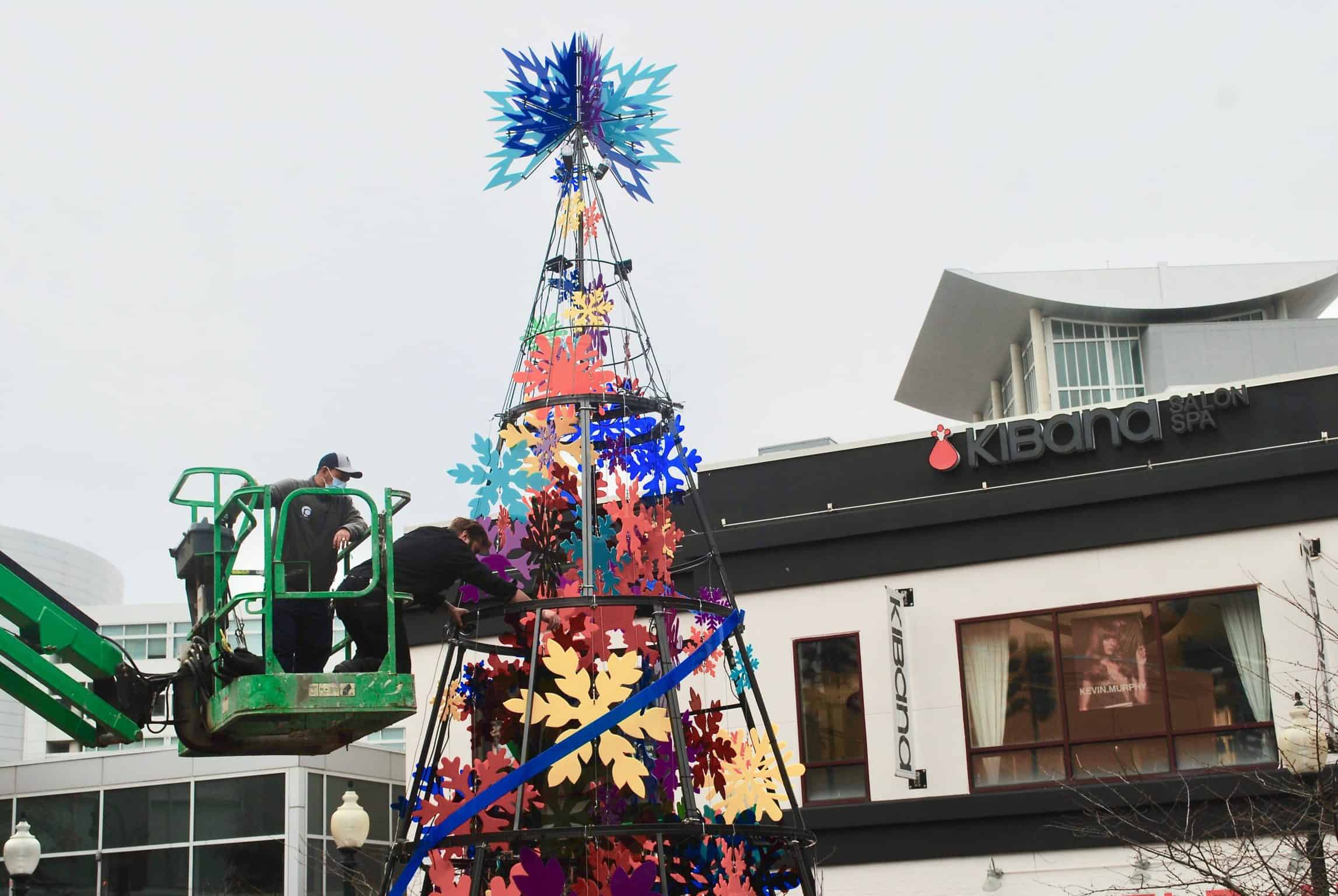 “Re-Imagining the Holidays” Art Installation Lights Up Tonight