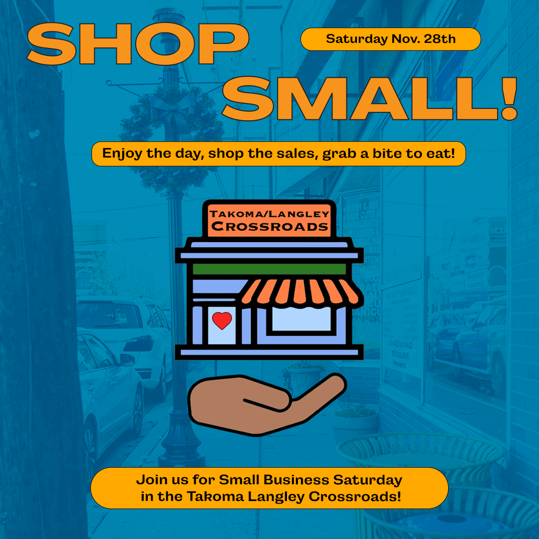 Takoma/Langley Crossroads Hosting Shop Small Saturday Event