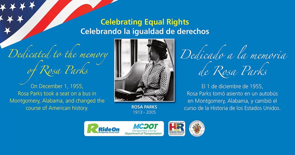 County Designates December 1 as Rosa Parks Day