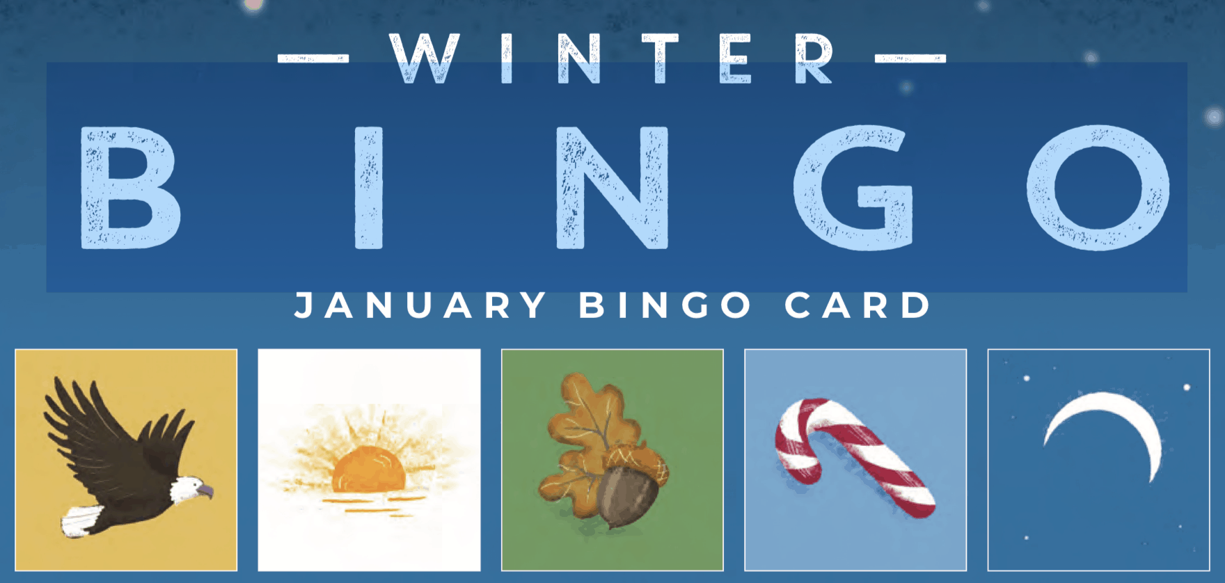 Montgomery Parks Launches Virtual Winter Bingo