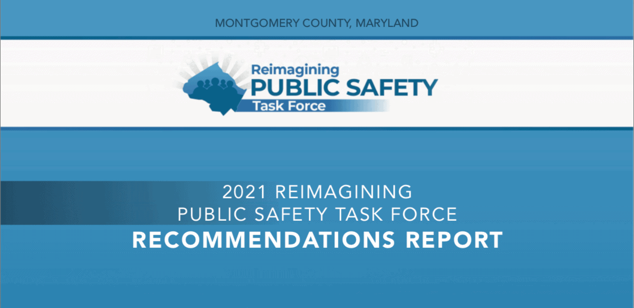 Elrich Plans Virtual Roundtable on Public Safety Task Force Report