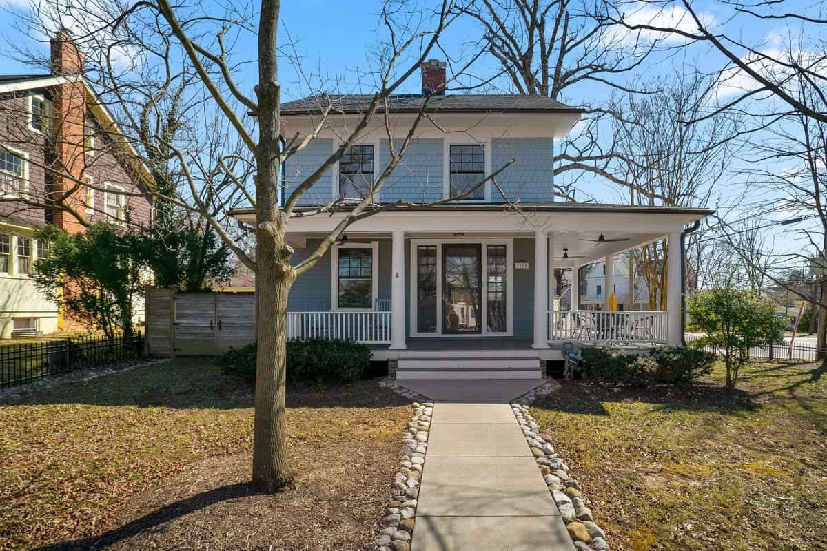 Coming Soon: New Home with Original 1917 Colonial Revival Exterior in Takoma Park