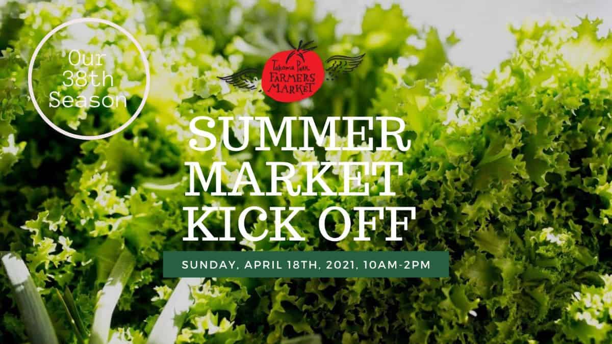 Takoma Park Farmers Market to Kick Off 38th Season on Sunday
