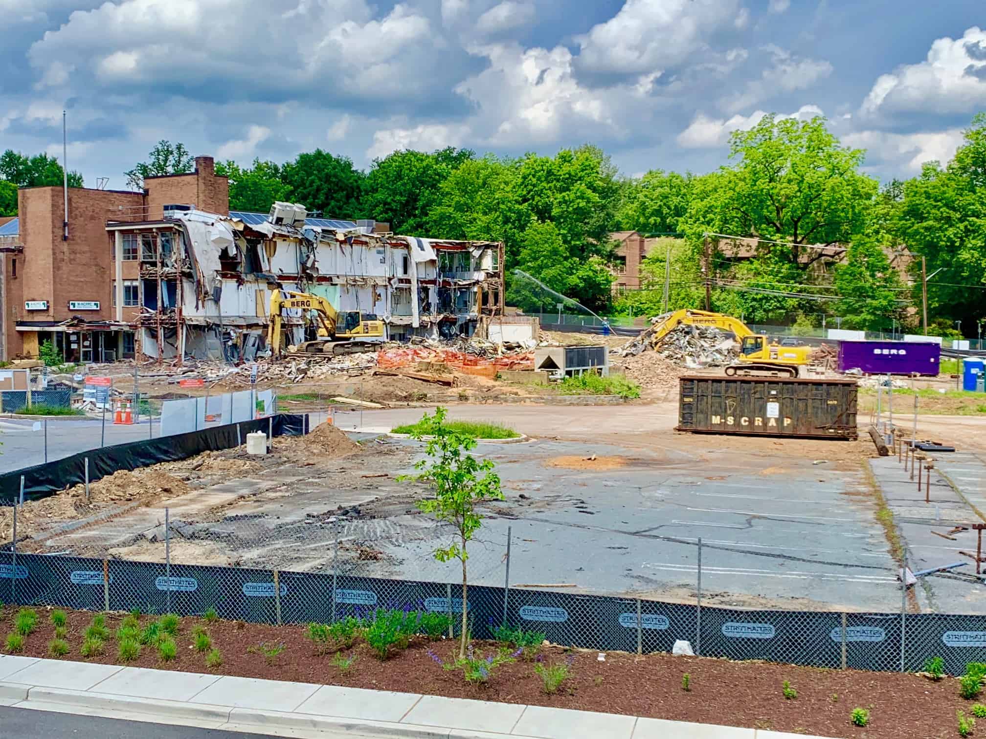 Demolition Begins on Former Park and Planning Headquarters Site