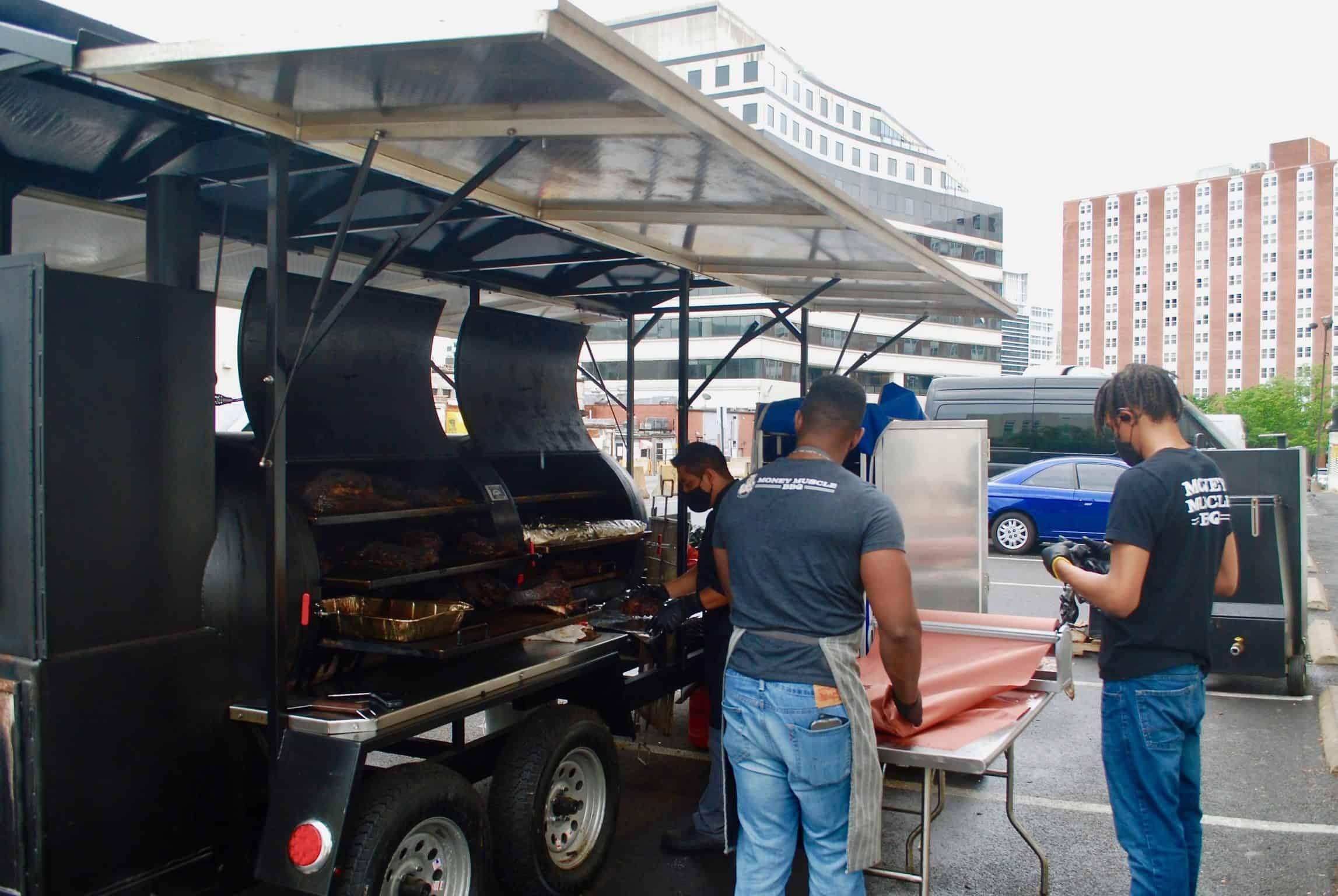 Money Muscle to Create Outdoor Seating Area for Barbecue Operation