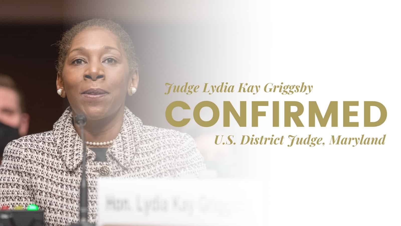 Senate Confirms Silver Spring Judge for U.S. District Court of Maryland Seat