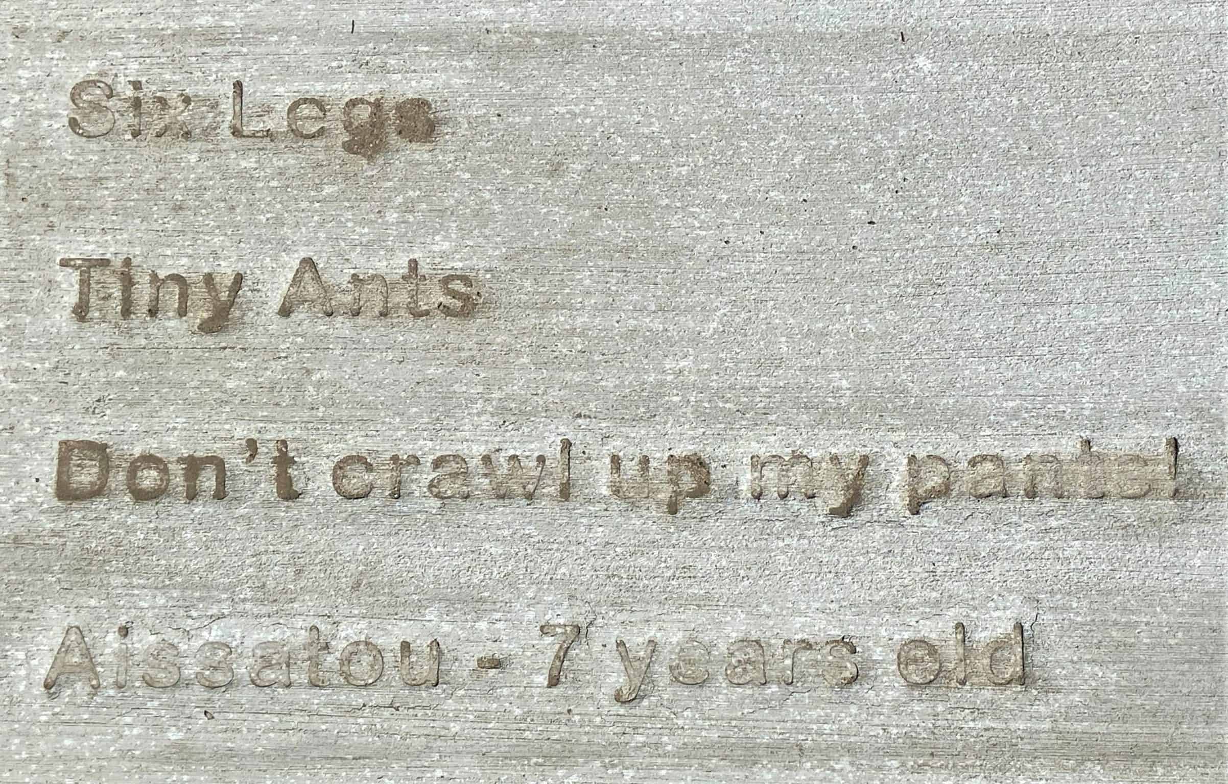 Takoma Park Begins Sidewalk Poetry Installation