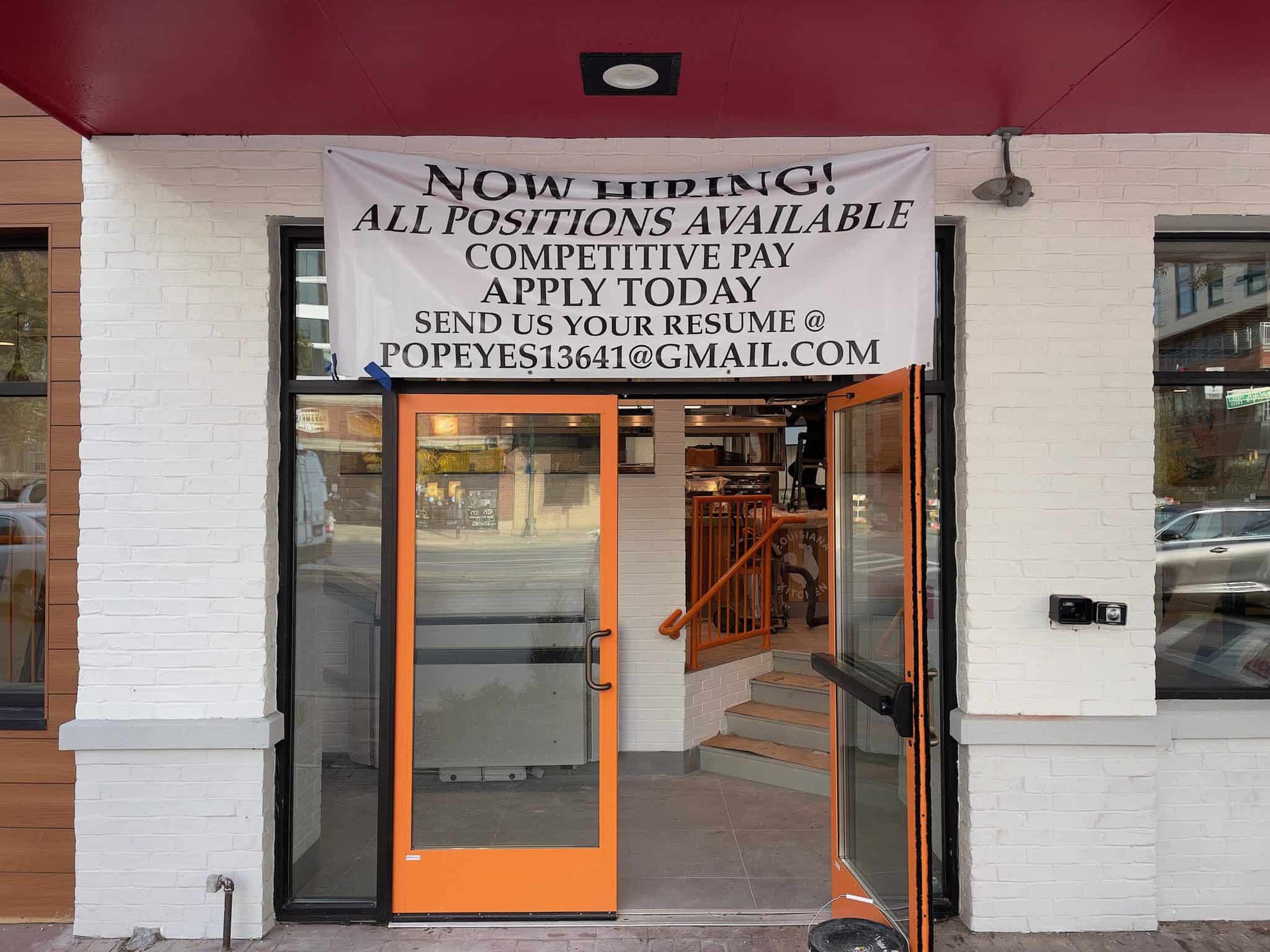 Popeyes Hiring Ahead of Anticipated Opening