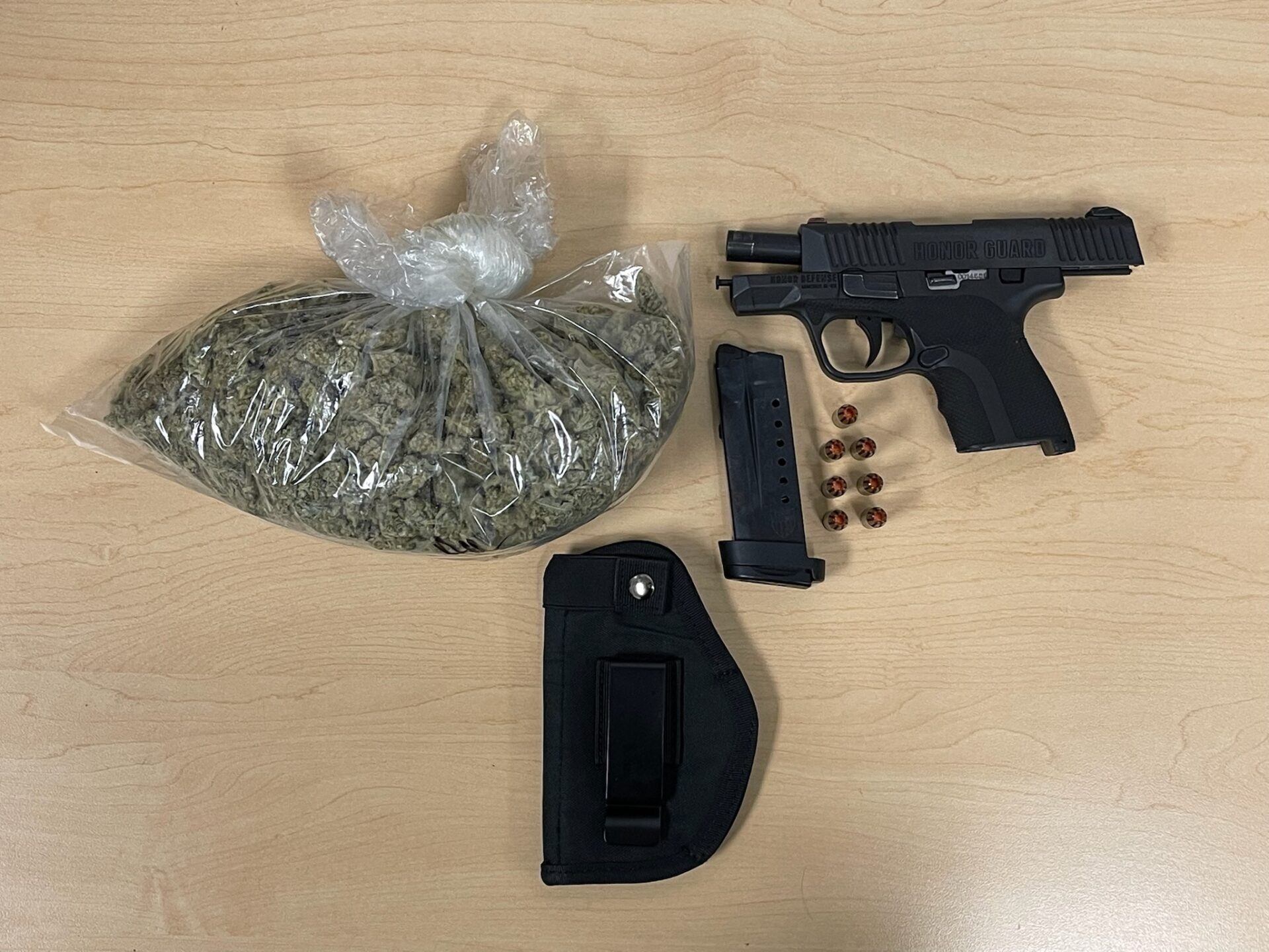 Officers Arrest Male for Illegal Possession of Firearm, Controlled Dangerous Substances