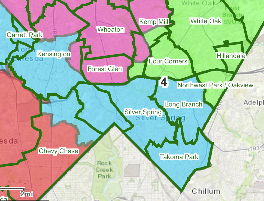 County Council Approves Redistricting Map with Two New Districts