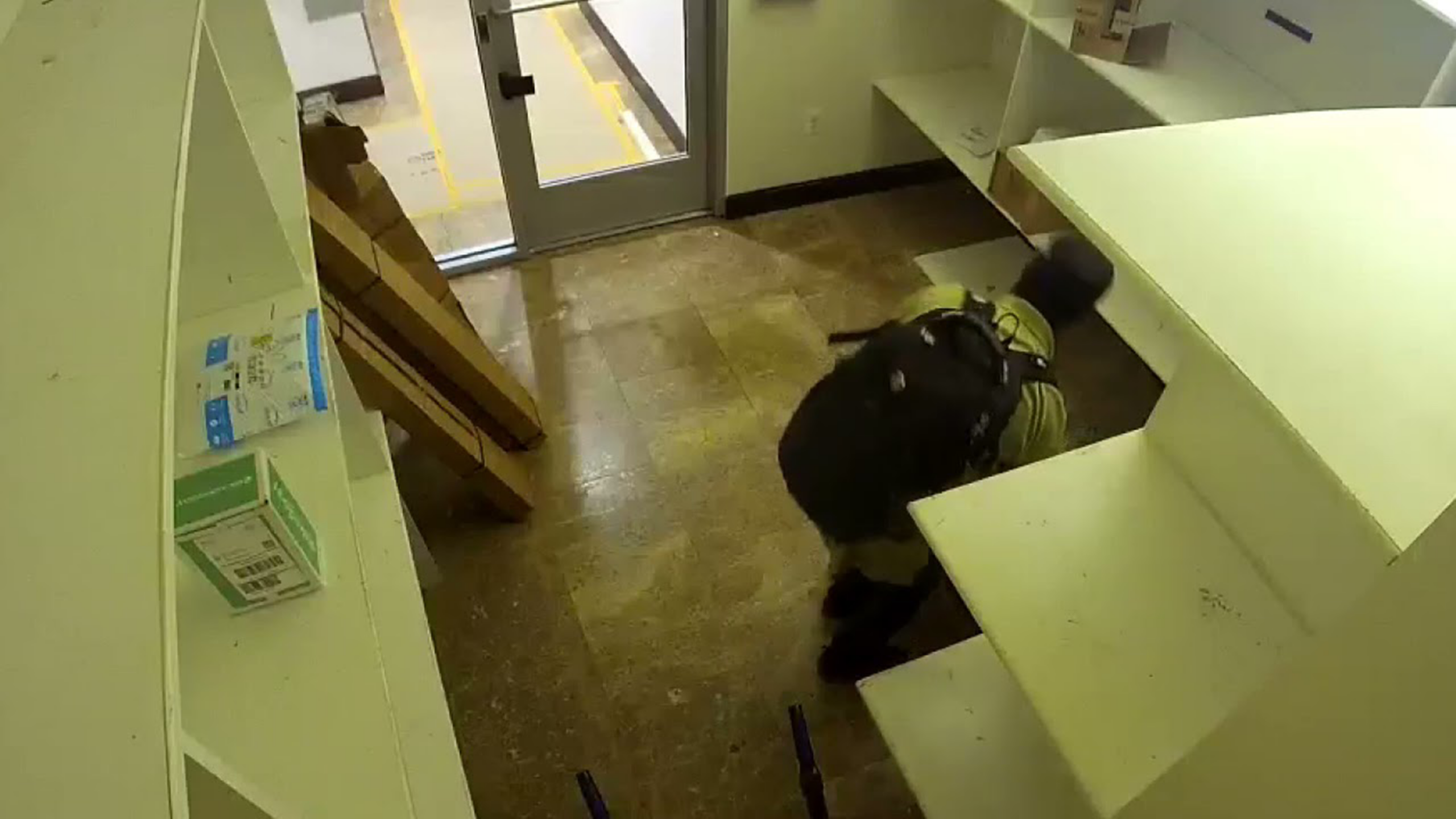 Police Investigating Burglary, Package Theft
