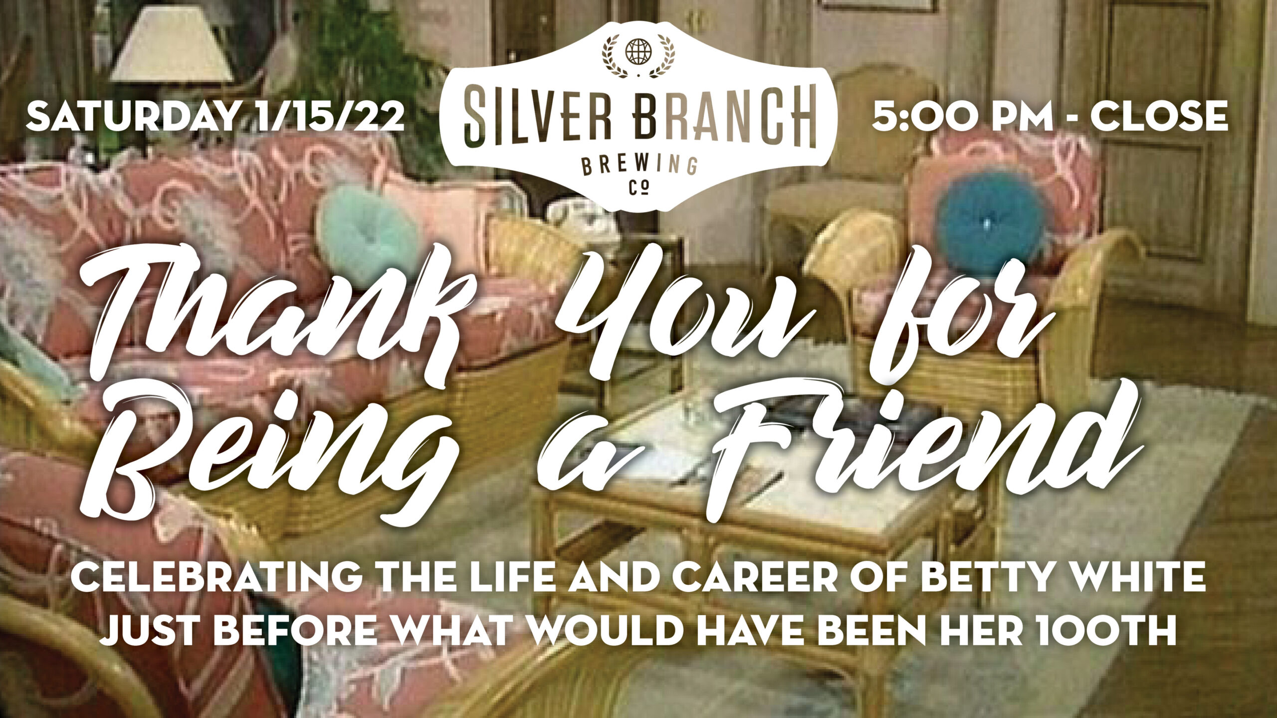 Silver Branch to Host Betty White Party