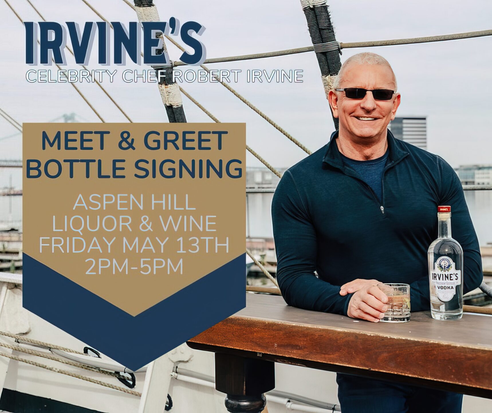 Celebrity Chef Robert Irvine to Appear at Aspen Hill ABS Store