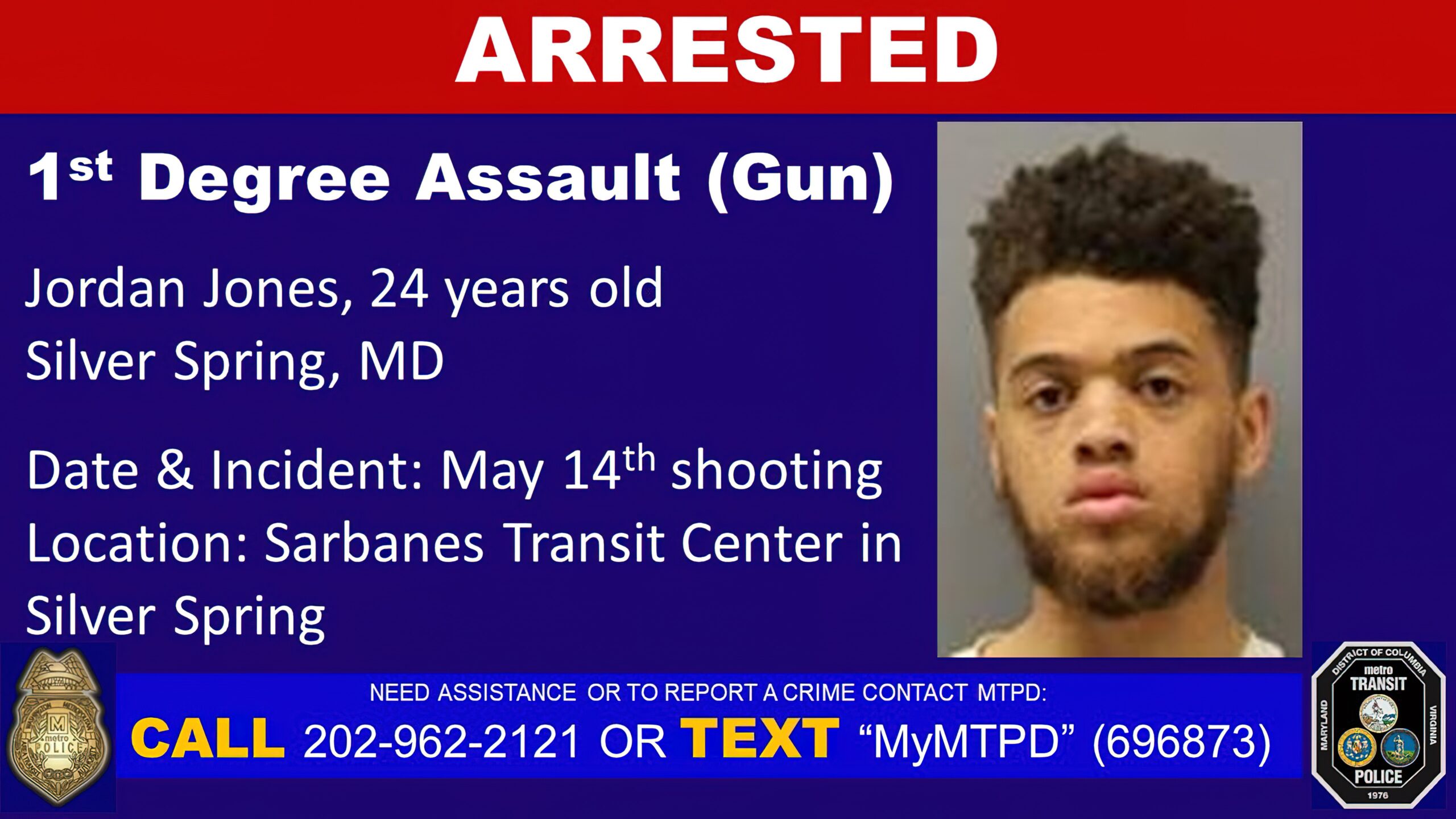 Suspect Arrested in Shooting at Transit Center
