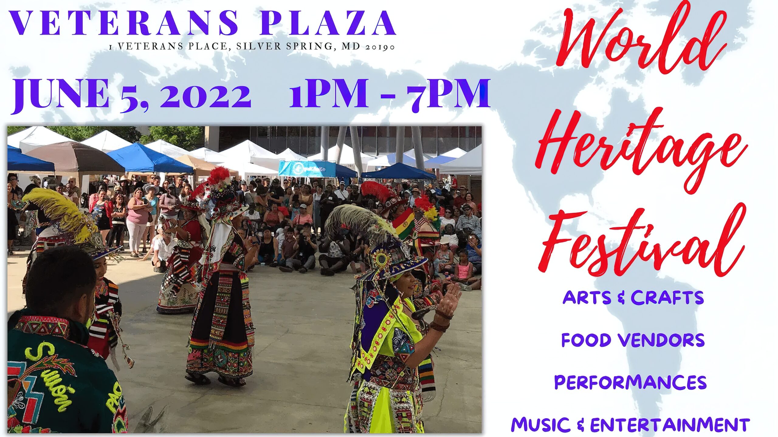 Veterans Plaza to Host World Heritage Festival