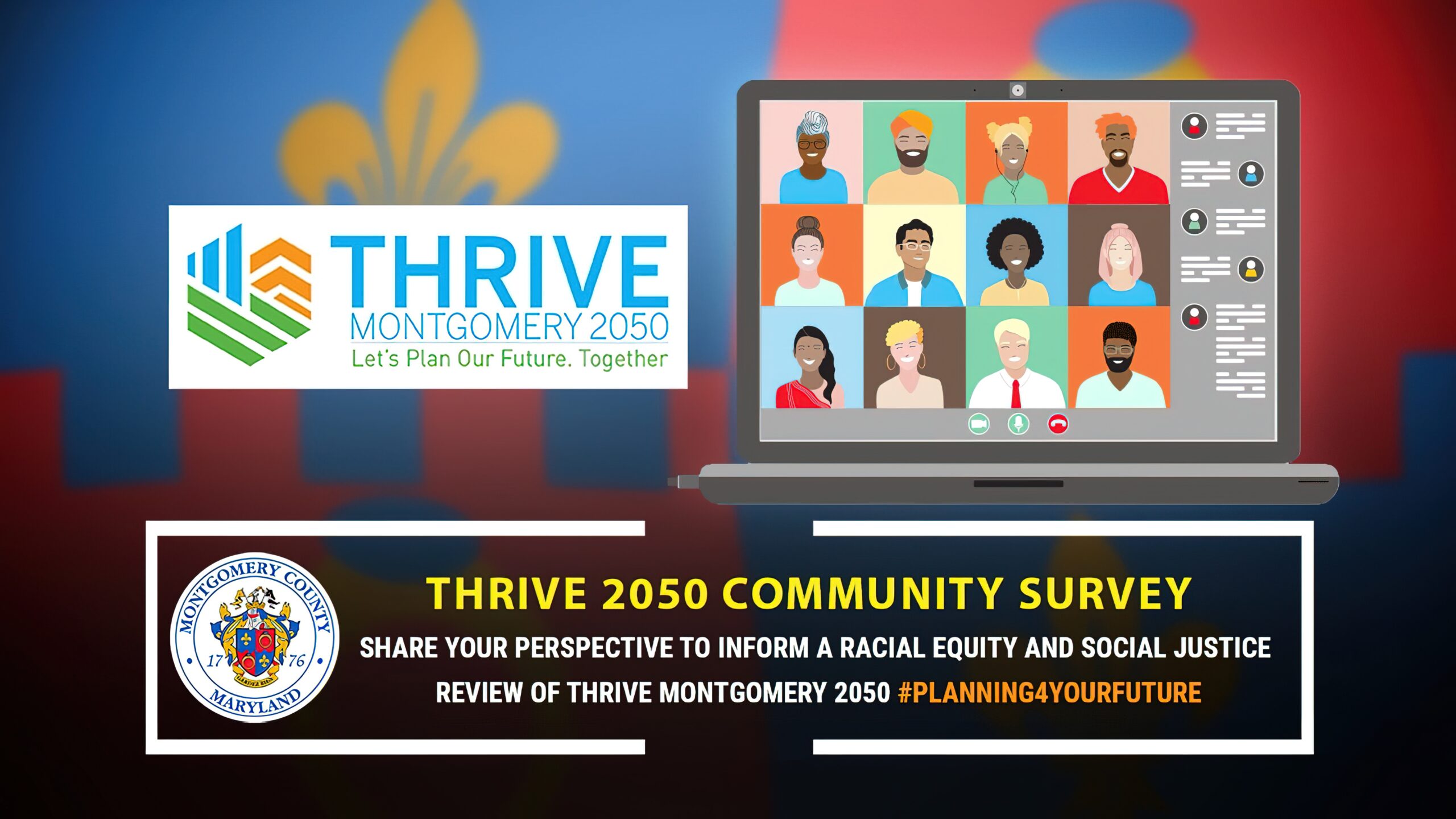 Council Asks Residents to Complete Survey on Thrive 2050 Plan Related to Racial Equity and Social Justice