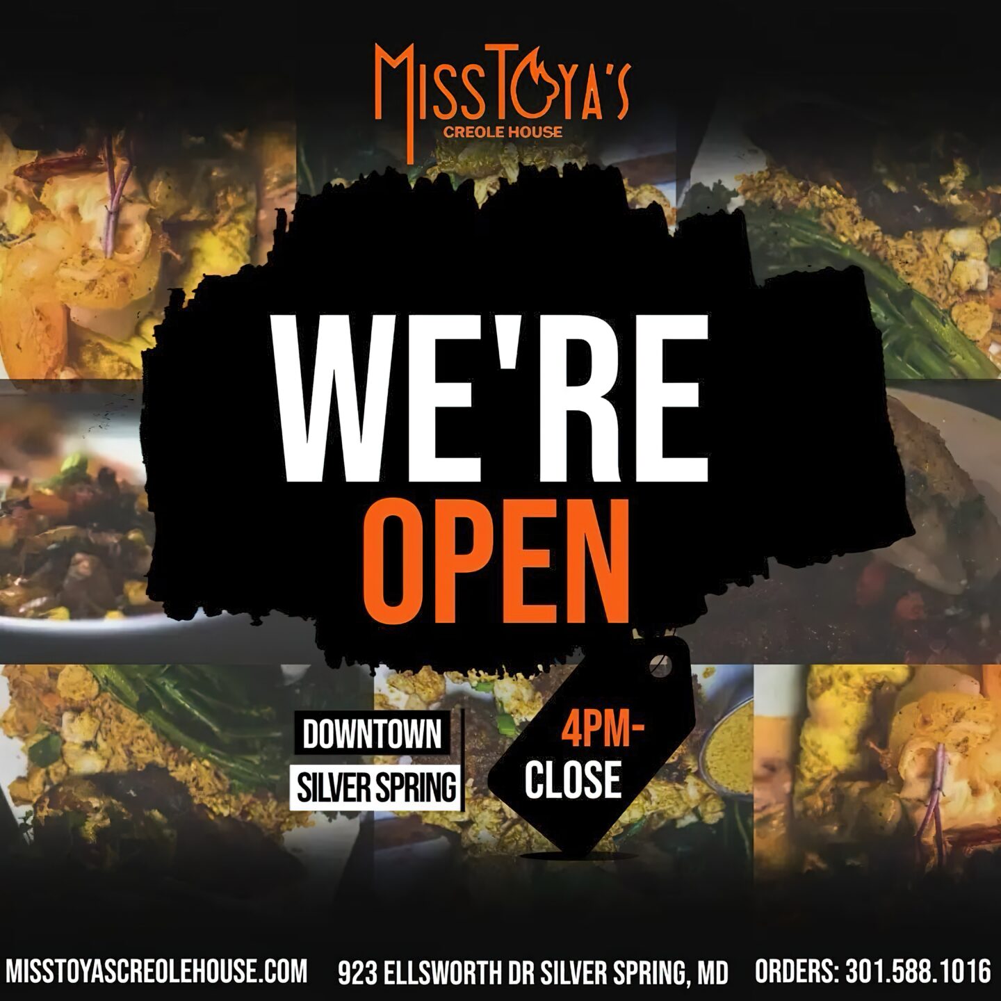 Miss Toya’s Creole House Now Open in Downtown Silver Spring