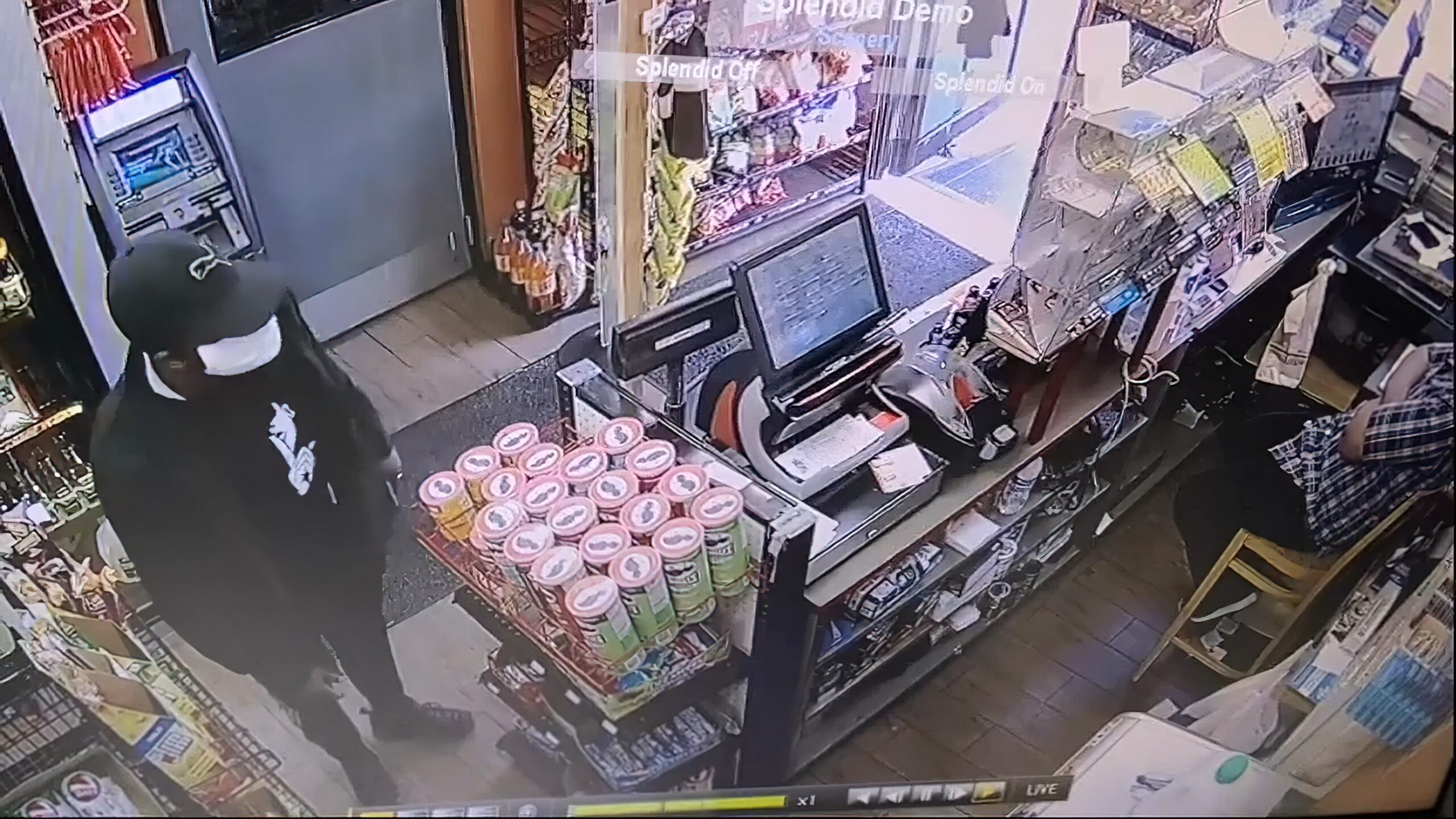 Suspect Sought in Armed Robbery of Exxon Gas Station