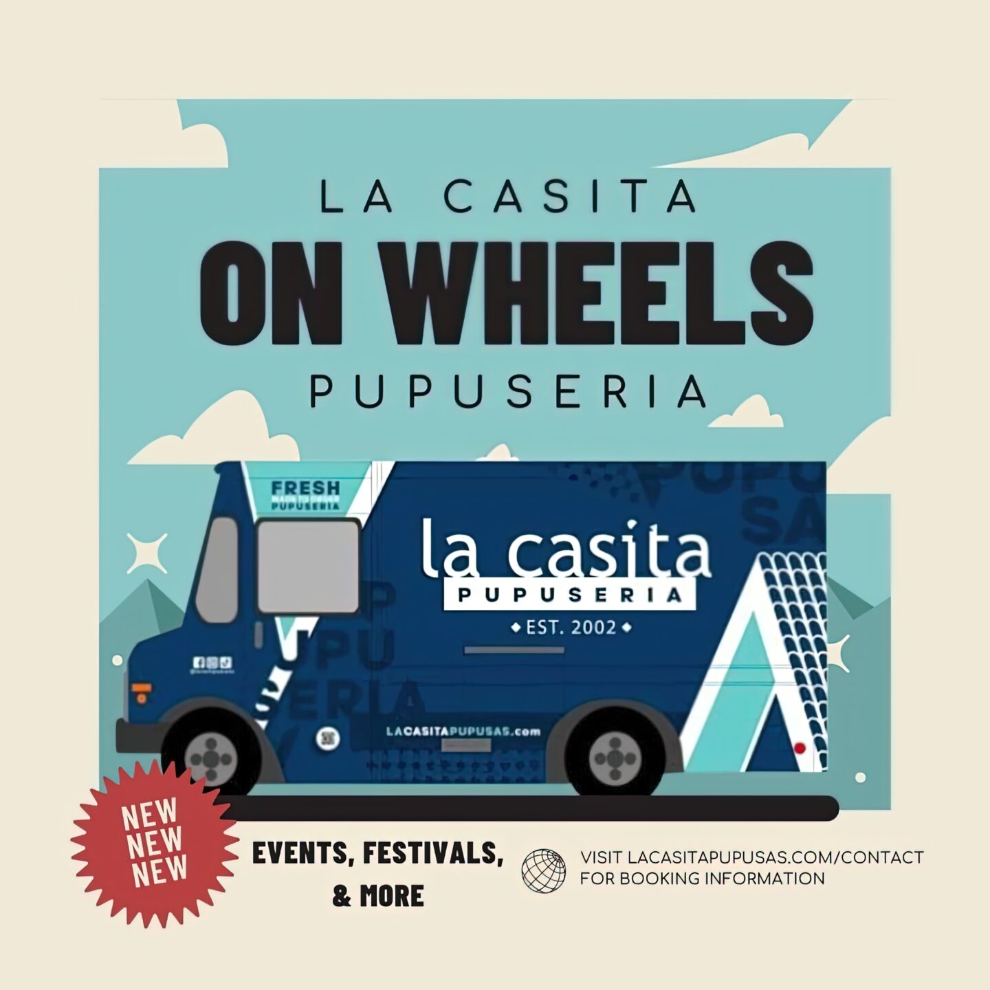 La Casita Pupuseria & Market Launches Food Truck
