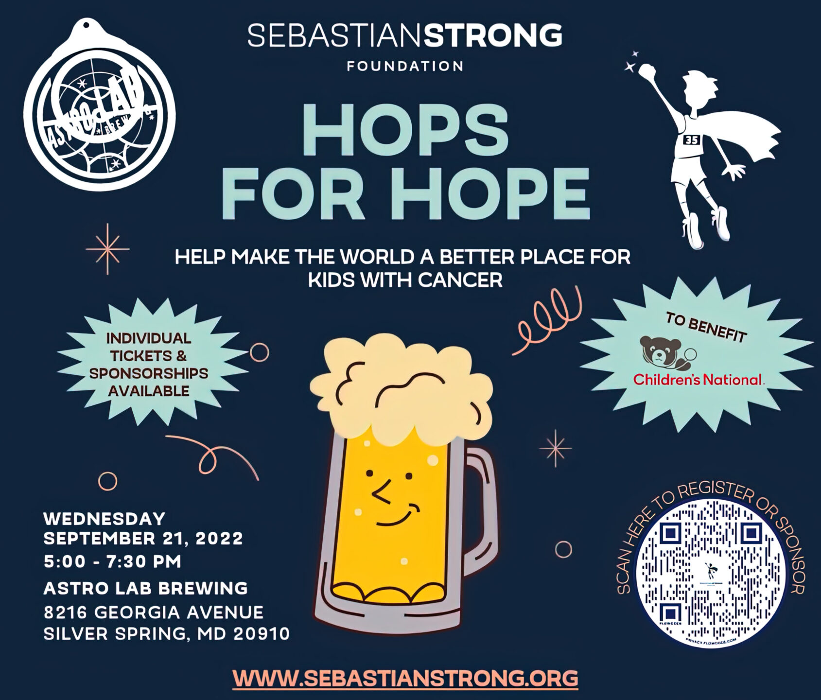 Astro Lab Brewing to Host Hops for Hope Fundraiser