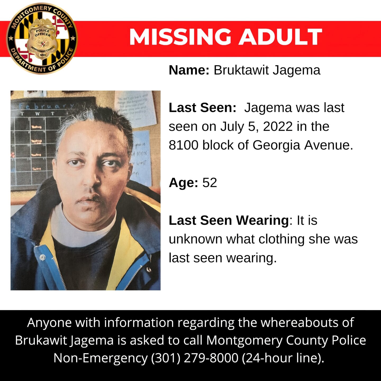 Police: Silver Spring Woman Missing Since July 5