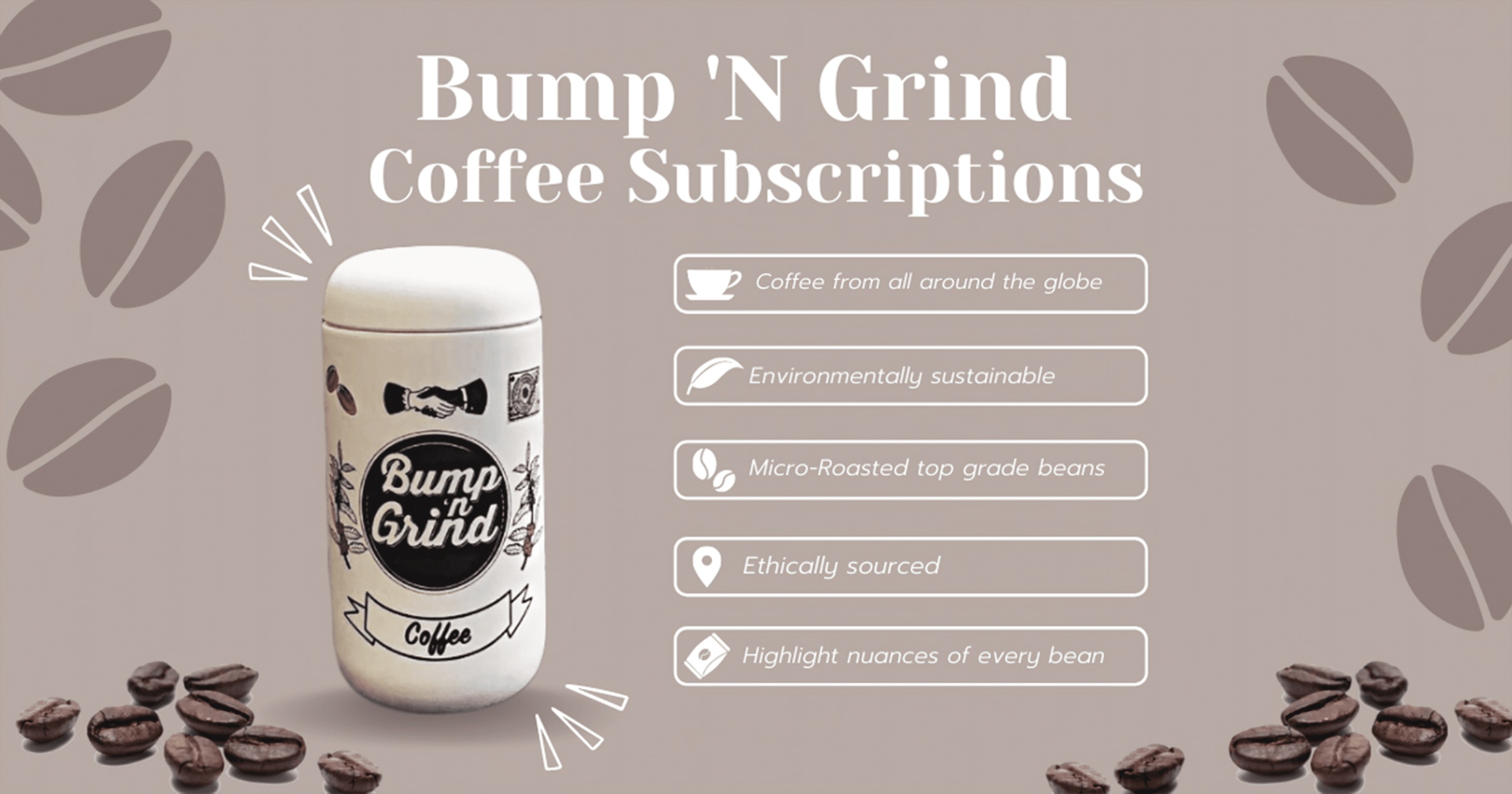 “We’re Bump ‘n Grind, a Specialty Coffee Shop, Record Store and Roaster.”