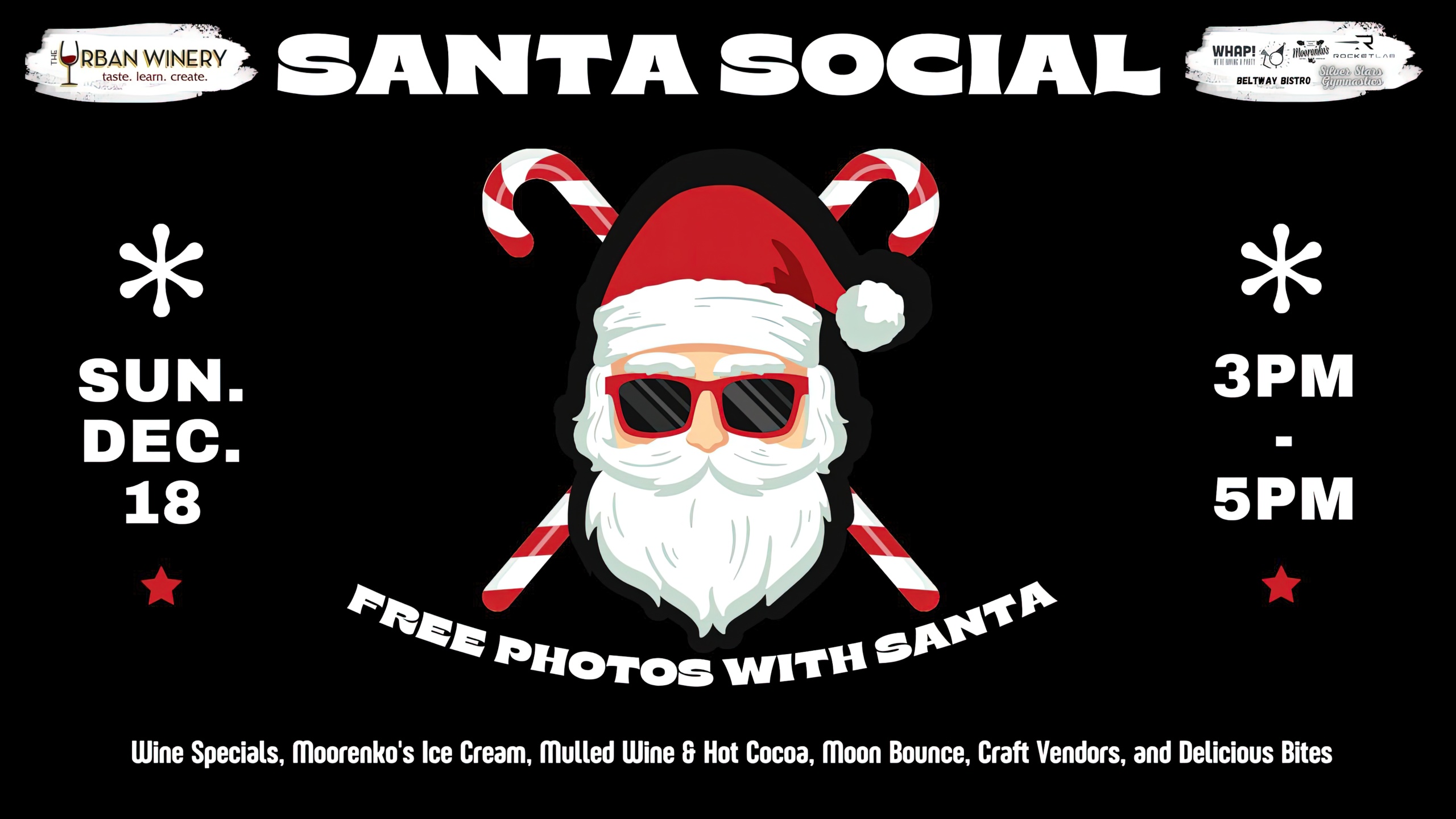 Urban Winery to Host Santa Social on Sunday