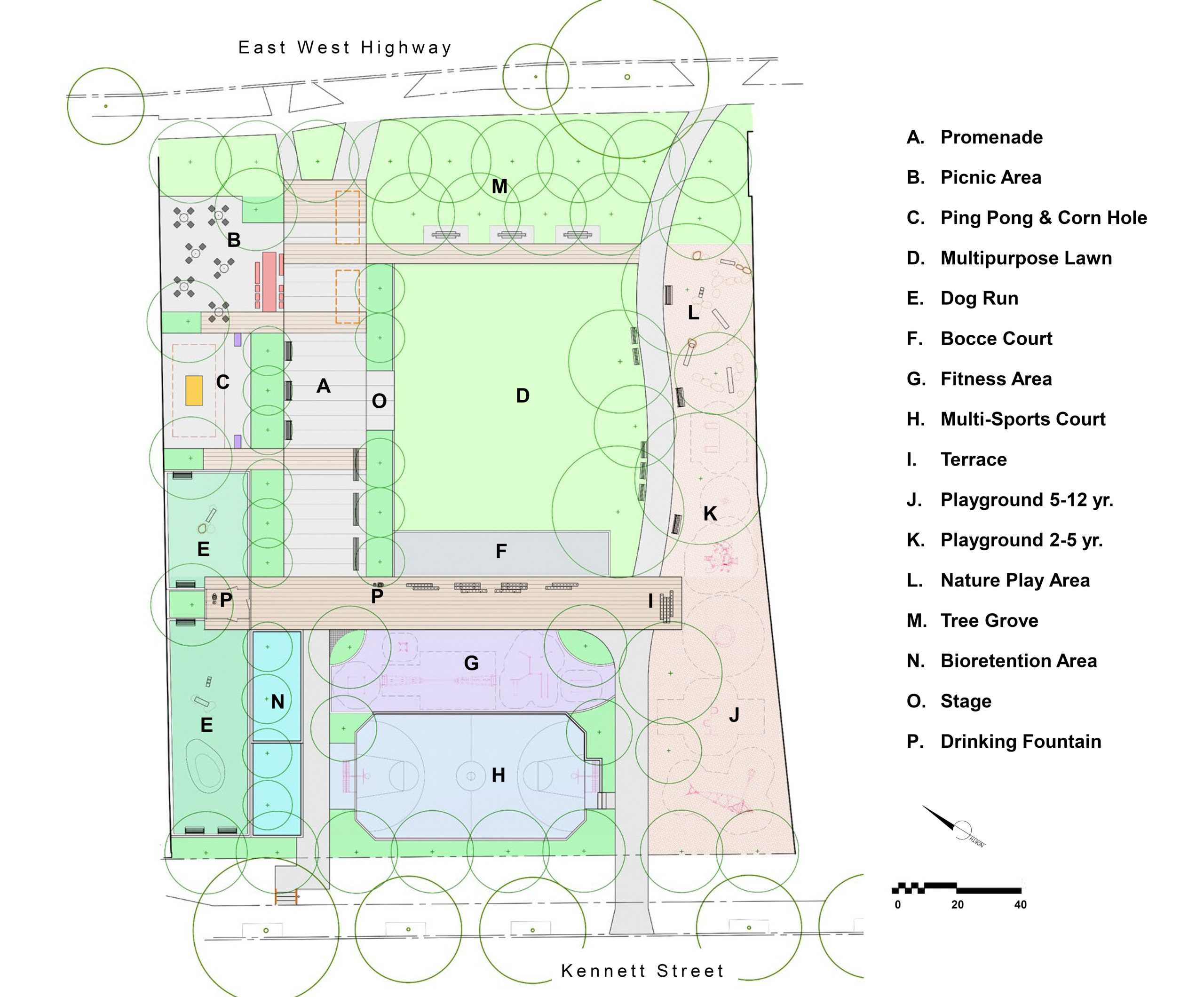 Montgomery Parks Releases Plan for New South Silver Spring Park
