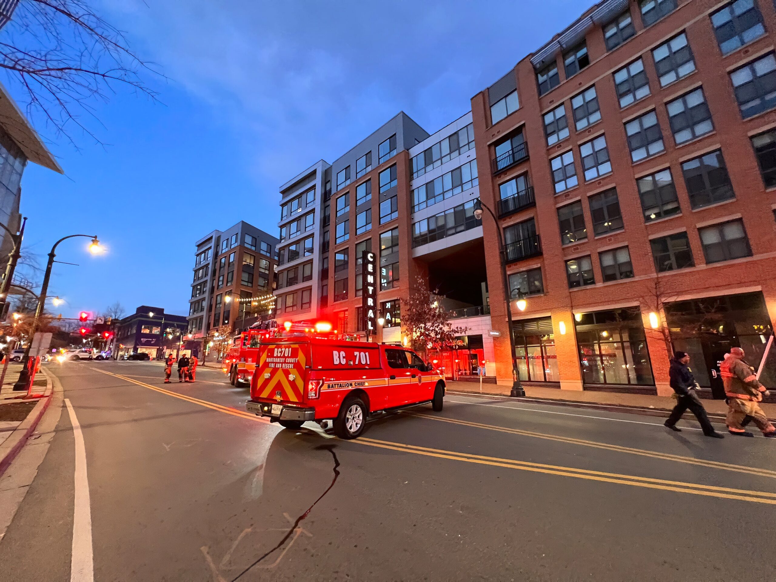 Fire at Central Apartment Building Displaces 26 Residents