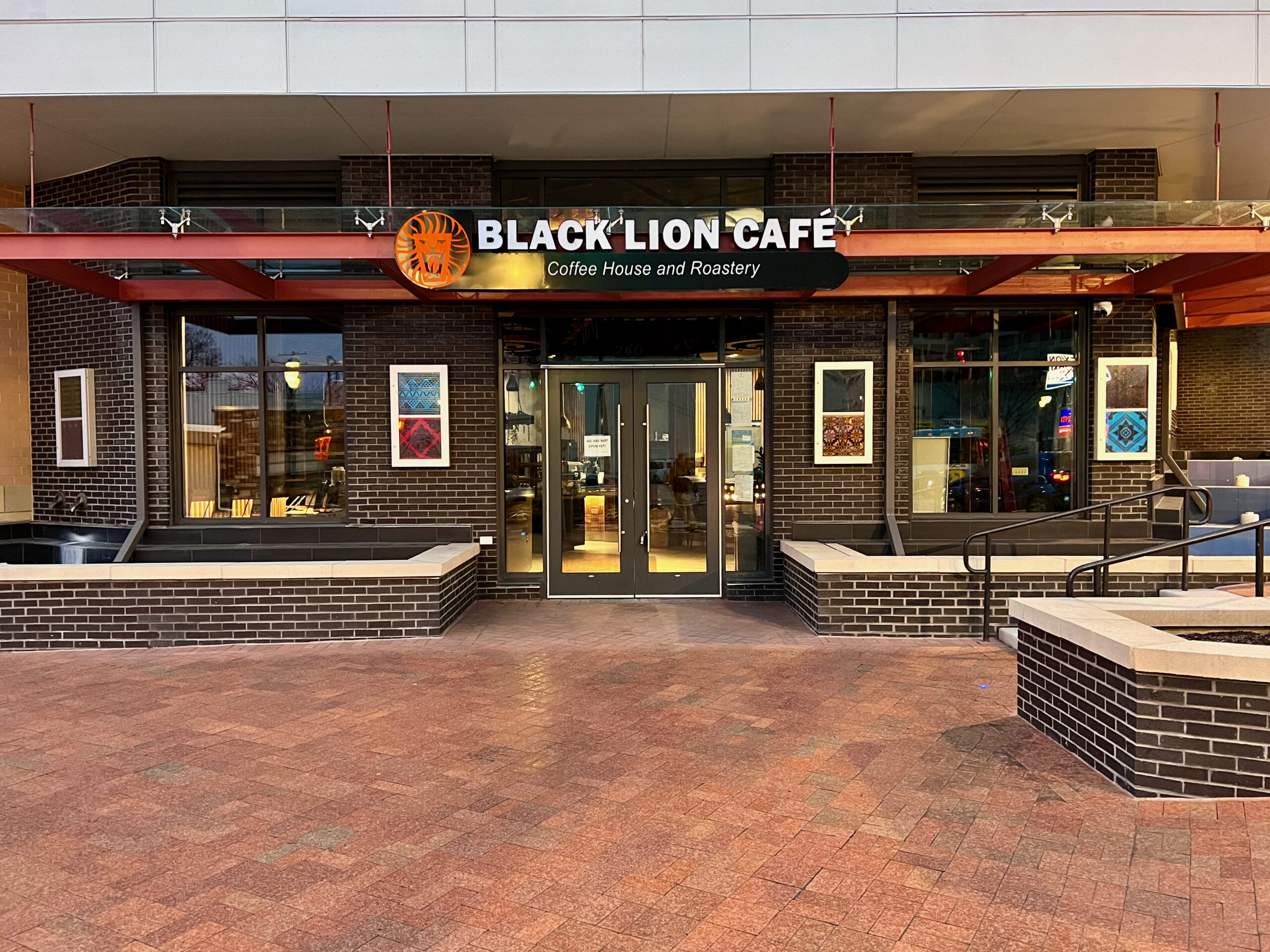 Black Lion Café: “We Are Not Open Yet!”