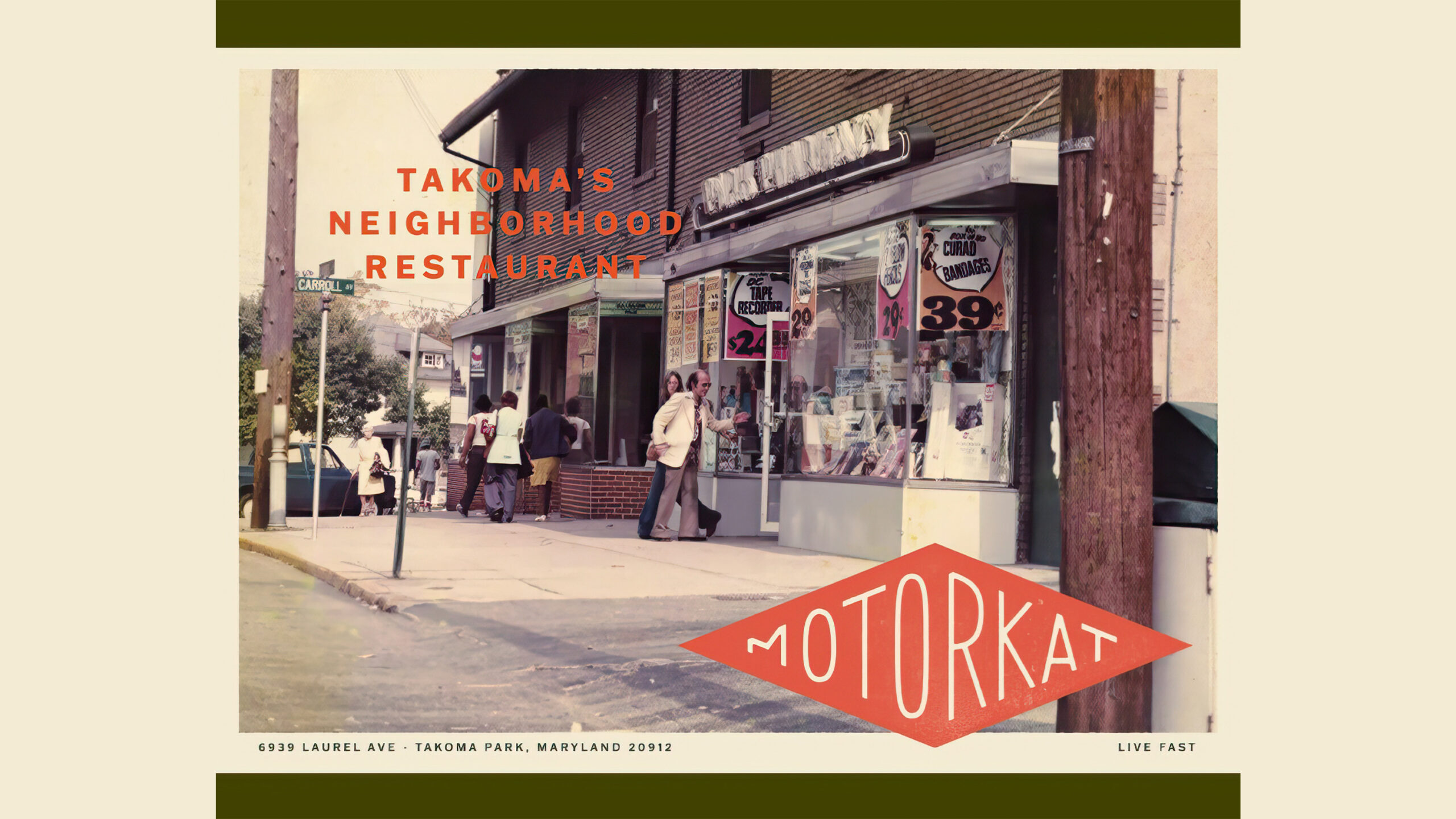 Motorkat to Open Today in Takoma Park