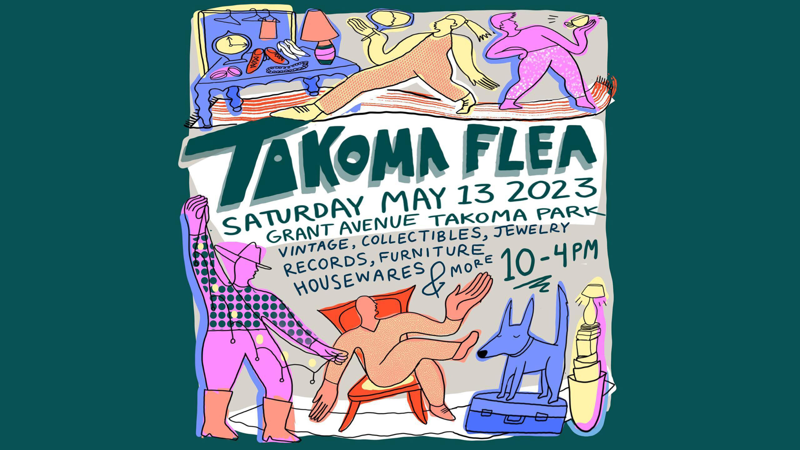 Takoma Flea to Return May 13